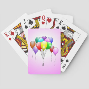 Geburtstagsballons Spielkarten