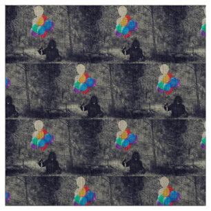 Geburtstagsballons Stoff