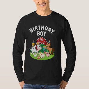 Geburtstagsbauernhof-Tiere passend zum Bauernhof-T T-Shirt