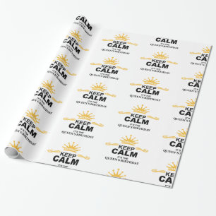 Geburtstagsblatt Geschenkpapier