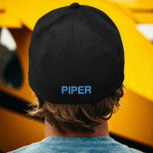 Geburtstagsblaue Piper-Typografie Einfache Luftfah
