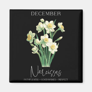 Geburtstagsblume Frauen Positive Zitate Floral Geb Magnet