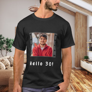 Geburtstagsbrauch-Fotofilm-Typen Spaß Freunde T-Shirt