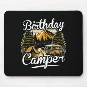 Geburtstagscamper Camping Mousepad