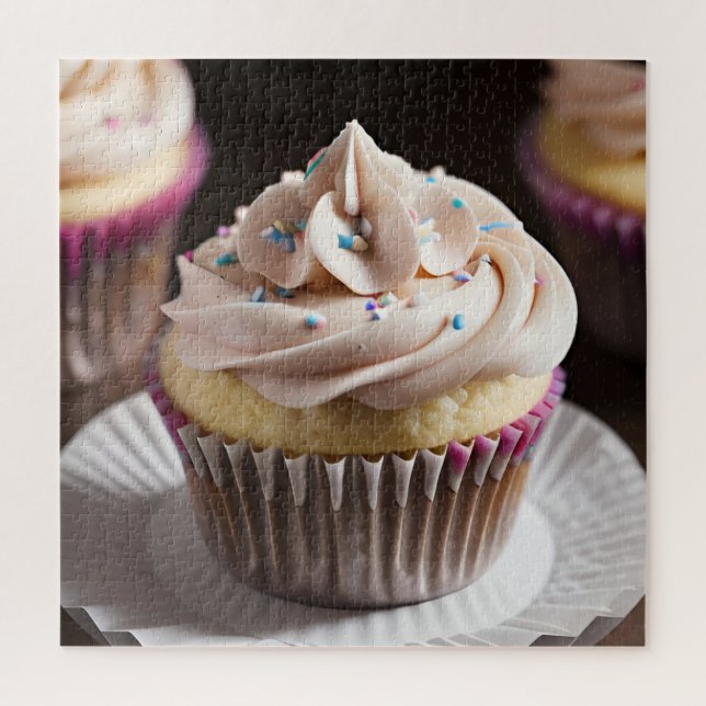 Geburtstagscupcake Puzzle (Vertikal)