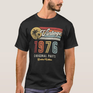 Geburtstagsdesign für klassische 50er 1976 50 Jahr T-Shirt