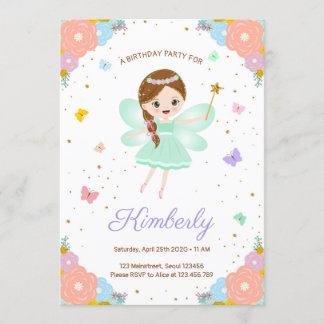 Geburtstagseinladung für Märchen Einladung