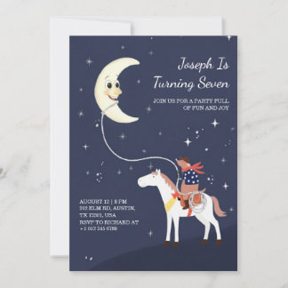 Geburtstagseinladung in spielerischem und freudige einladung