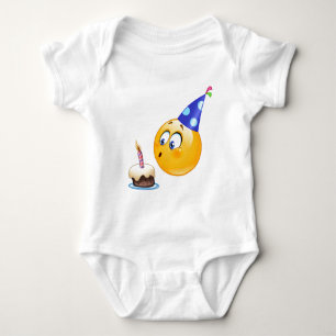 Geburtstagsemoji Baby Strampler