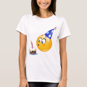 Geburtstagsemoji T-Shirt