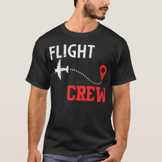 Geburtstagsfeier der Flugbesatzung Flugzeugpilot T-Shirt