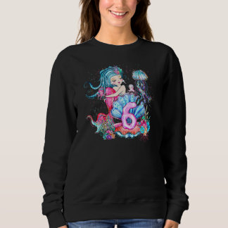 Geburtstagsfeier der Mädchen Geburtstagsmermaid Ge Sweatshirt