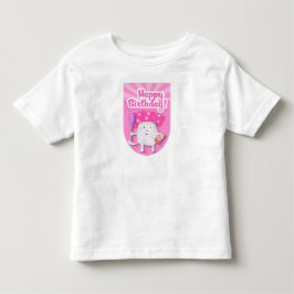 Geburtstagsfeier-Design Kleinkind T-shirt
