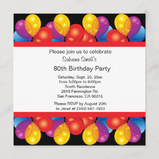 Geburtstagsfeier | DIY Text Einladung