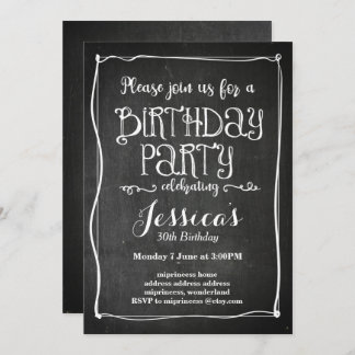 Geburtstagsfeier Einladung