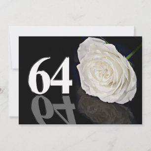 Geburtstagsfeier Einladung 64 Jahre alt