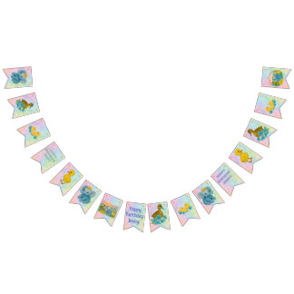 Geburtstagsfeier-Flaggenbanner - Kinderpartys Wimpelkette