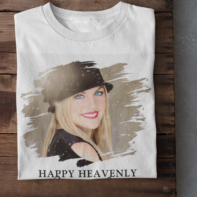 Geburtstagsfeier Foto Memorial T - Shirt (Von Creator hochgeladen)