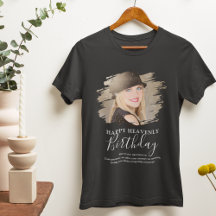 Geburtstagsfeier Foto Memorial T - Shirt