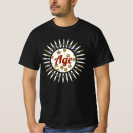 Geburtstagsfeier - Fügen Sie Ihr Alter hinzu T-Shirt