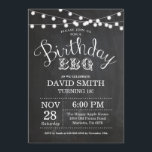 Geburtstagsfeier GRILLEN Einladung 18. Geburtstags<br><div class="desc">Einladung zur GRILLEN am Geburtstag. 18. Geburtstag Einladung Chalkboard Hintergrund mit String Lights. 13. 15. 16. 18. 20. 21. 30. 40. 50. 60. 70. 80. 90. 100. Jegliches Alter. Erwachsener Geburtstag. Geburtstagsparty von Frauen oder Männern. Für weitere Anpassungen klicken Sie bitte auf die Schaltfläche "Anpassen" und verwenden Sie unser Designwerkzeug,...</div>