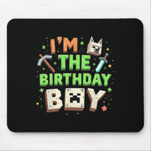 Geburtstagsfeier Ich bin der Geburtstagsjunge Vide Mousepad
