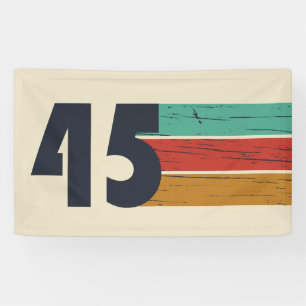 Geburtstagsfeier im Jahrgang 1945 Banner