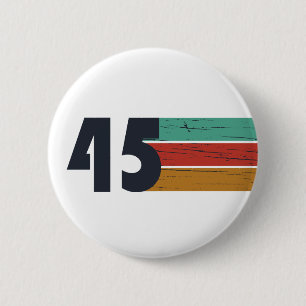 Geburtstagsfeier im Jahrgang 1945 Button