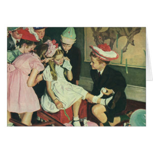 Geburtstagsfeier im Vintage-Stil, Schwanz an den E