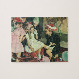 Geburtstagsfeier im Vintage-Stil, Schwanz an den E Puzzle