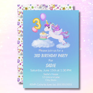 Geburtstagsfeier mit Einladung zum Kuchen