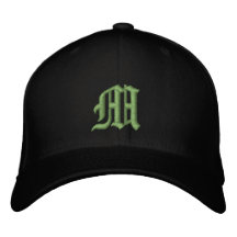 Geburtstagsfeier Monogramm Stickermütze