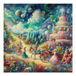 Geburtstagsfeier Poster