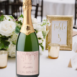 Geburtstagsfeier Rose Gold Glitzer Frauen