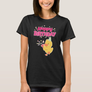 GEBURTSTAGSFEIER Süße Kawaii Küken Baby Hühnchen T-Shirt