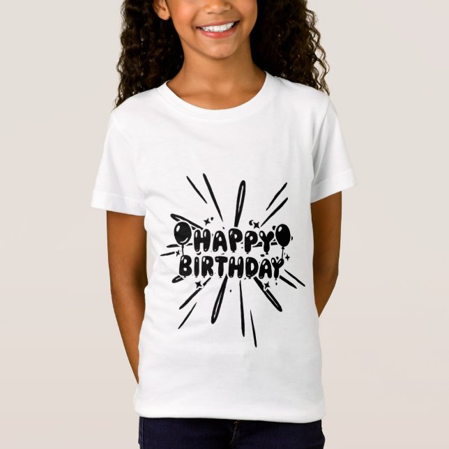 Geburtstagsfeier  T-Shirt (Vorderseite)