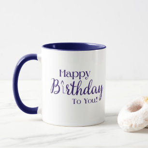 Geburtstagsfeier Tasse