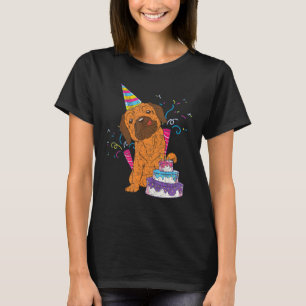 Geburtstagsfeier Tier Süßer Hund Hundebesitzer T-Shirt