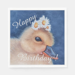 Geburtstagsfeier zum Party Serviette