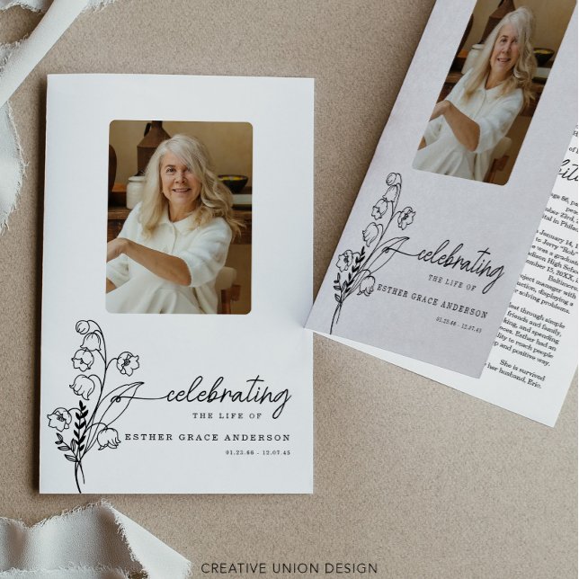 Geburtstagsfeierprogramm Mai Blume Flyer (Von Creator hochgeladen)