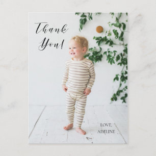Geburtstagsfoto Danke Postkarte
