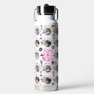 Geburtstagsfoto mit individuellem Design für die T Trinkflasche