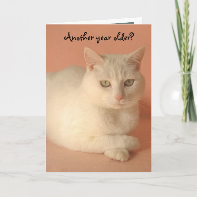 Geburtstagsfrau Karte (Vorderseite)