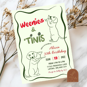 Geburtstagsfrau Tinis und Weenies Einladung