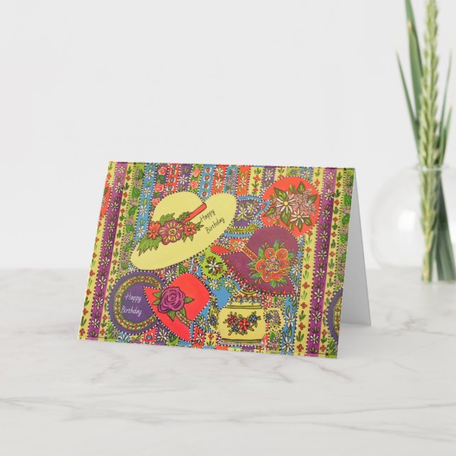 Geburtstagsfreunde Karte (Vorderseite)