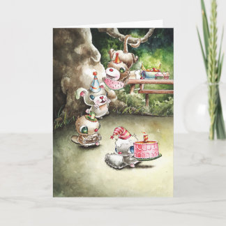 Geburtstagsfreunde Karte