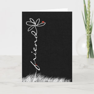 Geburtstagsgänseblümchen und -marienkäfer des karte