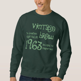 Geburtstagsgeschenk 1963 Vintag Brew G243 Sweatshirt