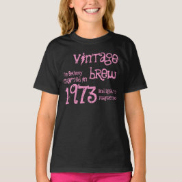 Geburtstagsgeschenk 1973 Vintage Braue T-Shirt