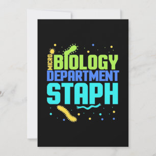 Geburtstagsgeschenk   Abteilung Mikrobiologie Stap Einladung